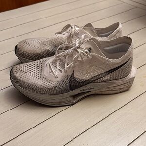 Nike ZoomX Flyknit Shoes in White and Black